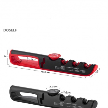 DOSELF Knife Sharpeners - 5 Adjustable Sharpening Angle- Premium Quality Kitchen Knife Sharpener - Handheld Knife Sharpe